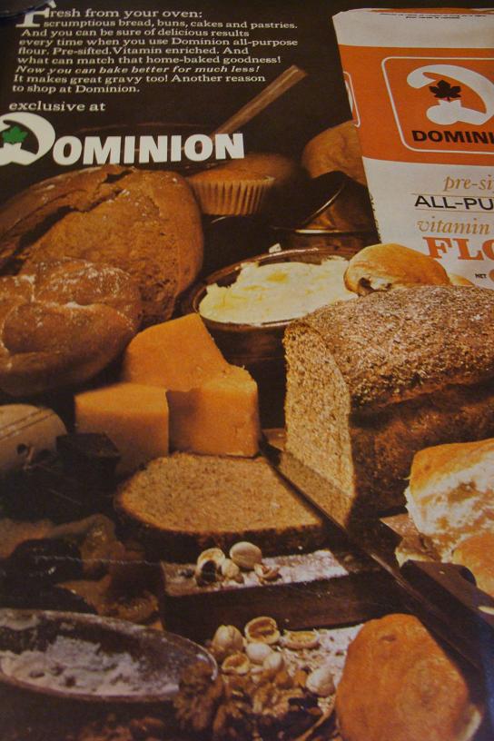 Dominion was a chain of grocery stores back in the day. I Immediately remembered their logo when I saw this.